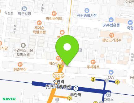 50-1 Yeomchang-ro, Michuhol-gu, Incheon, Republic of Korea Map