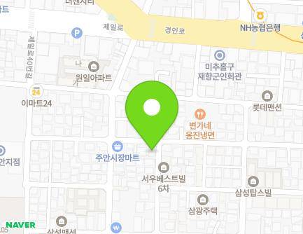 73 Namju-gil 125beon-gil, Michuhol-gu, Incheon, Republic of Korea Map