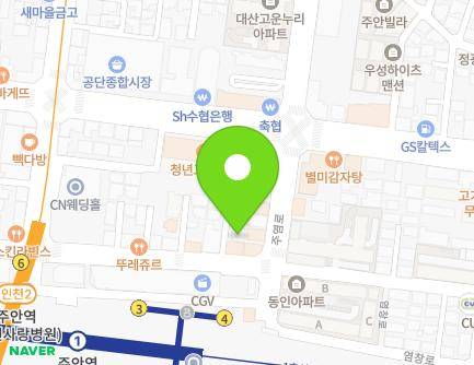 63-8 Yeomchang-ro, Michuhol-gu, Incheon, Republic of Korea Map