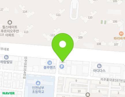 368 Inju-daero, Michuhol-gu, Incheon, Republic of Korea Map