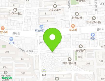 11-20 Inha-ro 318beon-gil, Michuhol-gu, Incheon, Republic of Korea Map