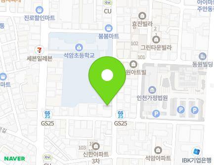 50 Juan-ro 160beon-gil, Michuhol-gu, Incheon, Republic of Korea Map
