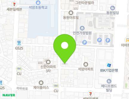 67 Juan-ro 160beon-gil, Michuhol-gu, Incheon, Republic of Korea Map