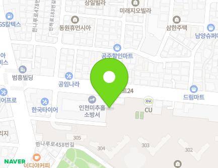 196 Inha-ro, Michuhol-gu, Incheon, Republic of Korea Map