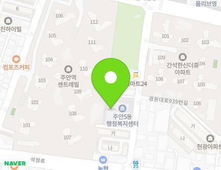 21 Seokjeong-ro 461beon-gil, Michuhol-gu, Incheon, Republic of Korea Map