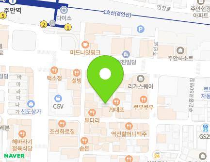 25-11 Michuhol-daero 734beon-gil, Michuhol-gu, Incheon, Republic of Korea Map