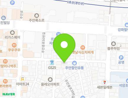 30 Juanjung-ro 50beon-gil, Michuhol-gu, Incheon, Republic of Korea Map