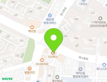 368 Maesohol-ro, Michuhol-gu, Incheon, Republic of Korea Map