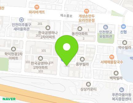 27 Maesohol-ro 428beon-gil, Michuhol-gu, Incheon, Republic of Korea Map