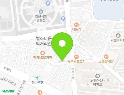 68 Hagikso-ro, Michuhol-gu, Incheon, Republic of Korea Map