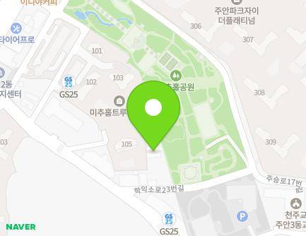 11 Hagikso-ro 23beon-gil, Michuhol-gu, Incheon, Republic of Korea Map