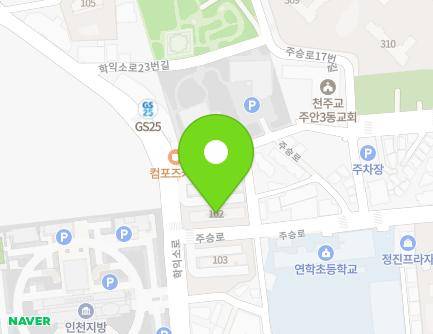 4 Hagikso-ro 37beon-gil, Michuhol-gu, Incheon, Republic of Korea Map