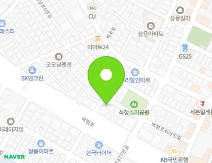 8-2 Baekbeom-ro 488beon-gil, Bupyeong-gu, Incheon, Republic of Korea Map