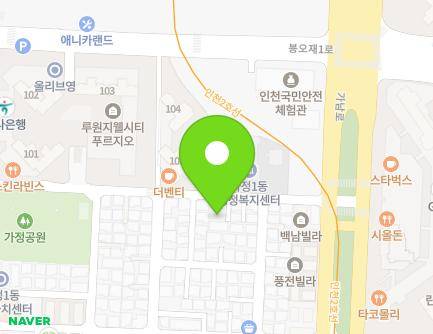 24 Gajeong-ro 406beon-gil, Seo-gu, Incheon, Republic of Korea Map