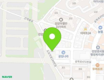84 Doyoji-ro 189beon-gil, Seo-gu, Incheon, Republic of Korea Map