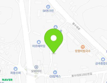 28-8 Bongsu-daero 1581beon-gil, Seo-gu, Incheon, Republic of Korea Map