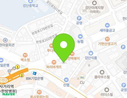 492 Geomdan-ro, Seo-gu, Incheon, Republic of Korea Map