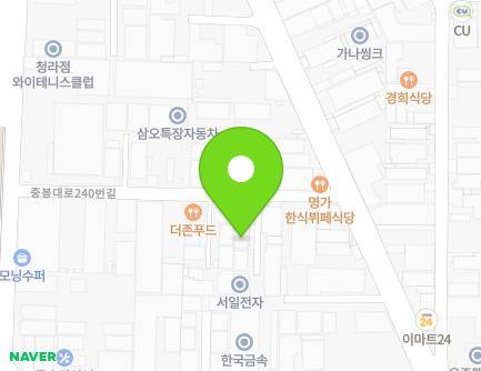 22-4 Jungbong-daero 240beon-gil, Seo-gu, Incheon, Republic of Korea Map