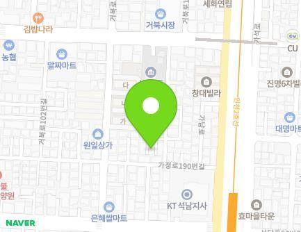 14-1 Geobuk-ro 118beon-gil, Seo-gu, Incheon, Republic of Korea Map