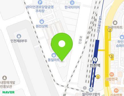 22 Wolmi-ro, Jung-gu, Incheon, Republic of Korea Map