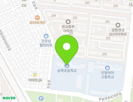 259 Juseung-ro, Michuhol-gu, Incheon, Republic of Korea Map