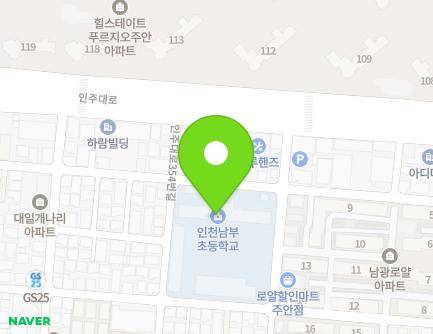 22 Inju-daero 366beon-gil, Michuhol-gu, Incheon, Republic of Korea Map