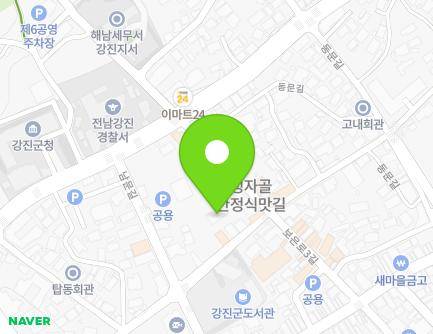 21-3 Yeonji-gil, Gangjin-eup, Gangjin-gun, Jeollanam-do, Republic of Korea Map