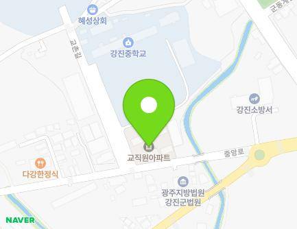 207 Jungang-ro, Gangjin-eup, Gangjin-gun, Jeollanam-do, Republic of Korea Map