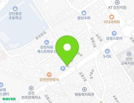 79 Boeun-ro, Gangjin-eup, Gangjin-gun, Jeollanam-do, Republic of Korea Map