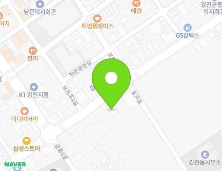 116 Boeun-ro, Gangjin-eup, Gangjin-gun, Jeollanam-do, Republic of Korea Map