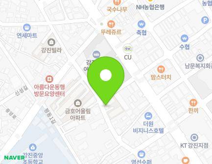 24 Pyeongdong 2-gil, Gangjin-eup, Gangjin-gun, Jeollanam-do, Republic of Korea Map