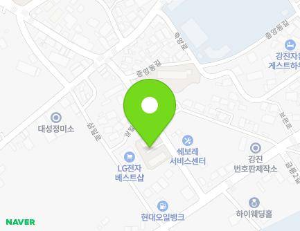 9 Samil-ro, Gangjin-eup, Gangjin-gun, Jeollanam-do, Republic of Korea Map
