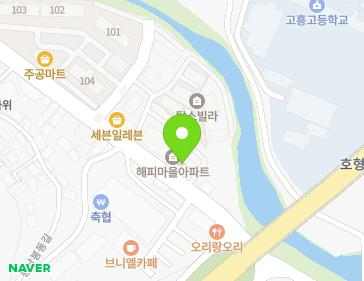 47 Bongdongjugong-gil, Goheung-eup, Goheung-gun, Jeollanam-do, Republic of Korea Map