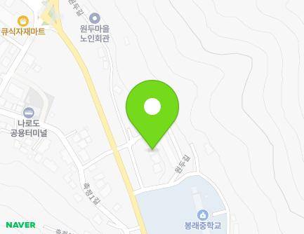 29 Wondu-gil, Bongnae-myeon, Goheung-gun, Jeollanam-do, Republic of Korea Map