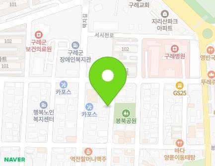 17-10 Dongpyeonje-gil, Gurye-eup, Gurye-gun, Jeollanam-do, Republic of Korea Map