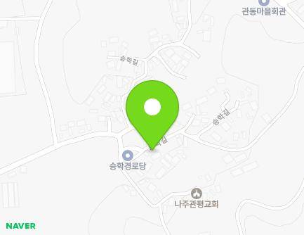 40 Seunghak-gil, Naju-si, Jeollanam-do, Republic of Korea Map