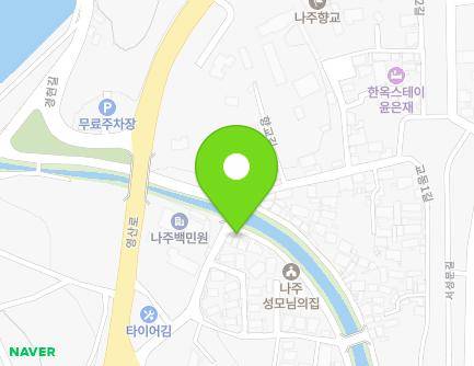 49 Hyanggyo-gil, Naju-si, Jeollanam-do, Republic of Korea Map