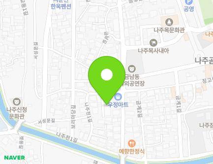 31-3 Geumnam-gil, Naju-si, Jeollanam-do, Republic of Korea Map