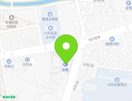 101 Naju-ro, Naju-si, Jeollanam-do, Republic of Korea Map