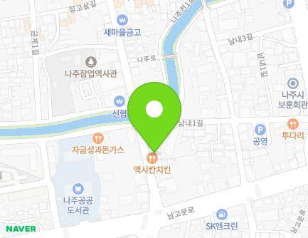 120 Naju-ro, Naju-si, Jeollanam-do, Republic of Korea Map