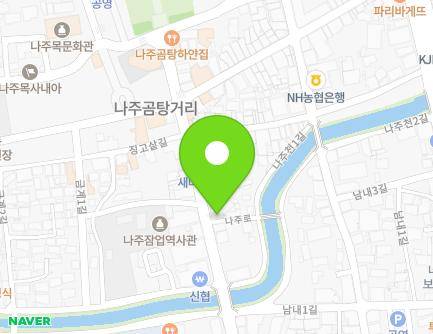 134 Naju-ro, Naju-si, Jeollanam-do, Republic of Korea Map