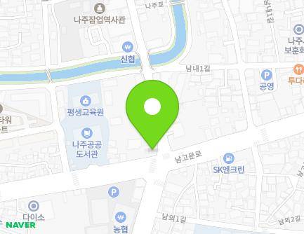 111 Naju-ro, Naju-si, Jeollanam-do, Republic of Korea Map