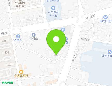 93-6 Naju-ro, Naju-si, Jeollanam-do, Republic of Korea Map