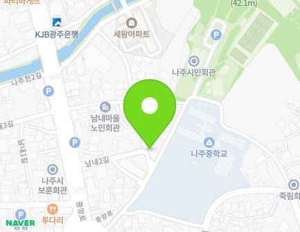 13 Namsan-gil, Naju-si, Jeollanam-do, Republic of Korea Map