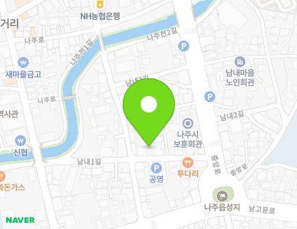 10 Namnae 1-gil, Naju-si, Jeollanam-do, Republic of Korea Map
