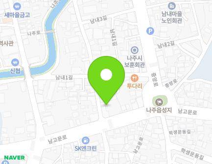 4 Geumseong-gil, Naju-si, Jeollanam-do, Republic of Korea Map