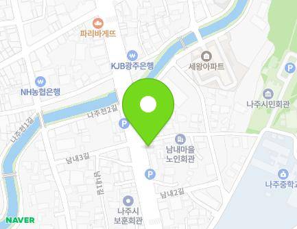 20 Jungang-ro, Naju-si, Jeollanam-do, Republic of Korea Map