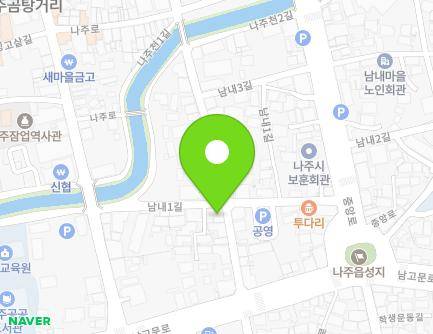 9 Geumseong-gil, Naju-si, Jeollanam-do, Republic of Korea Map