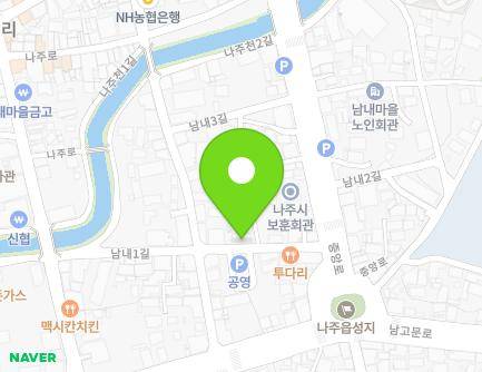 8 Namnae 1-gil, Naju-si, Jeollanam-do, Republic of Korea Map