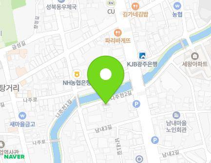 102 Najucheon 2-gil, Naju-si, Jeollanam-do, Republic of Korea Map